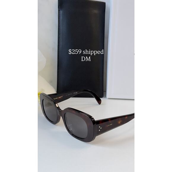 NEW Celine CL40287U Bold 3 Dots Havana Brown Sunglasses main image 6